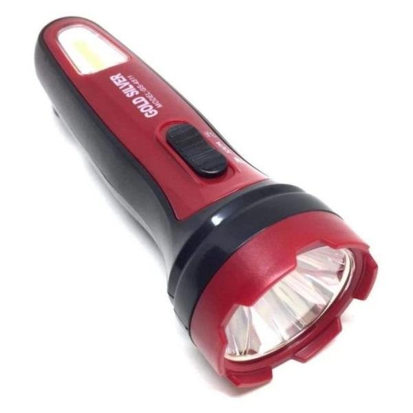 Gold Sılver Gs-4511 1 Watt+1 Watt Cob Led'li Şarjlı El Feneri