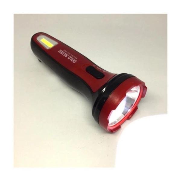 Gold Sılver Gs-4531 3 Watt+1 Watt Cob Led'li Şarjlı El Feneri
