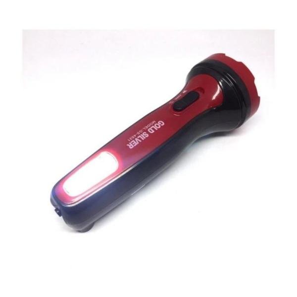 Gold Sılver Gs-4531 3 Watt+1 Watt Cob Led'li Şarjlı El Feneri