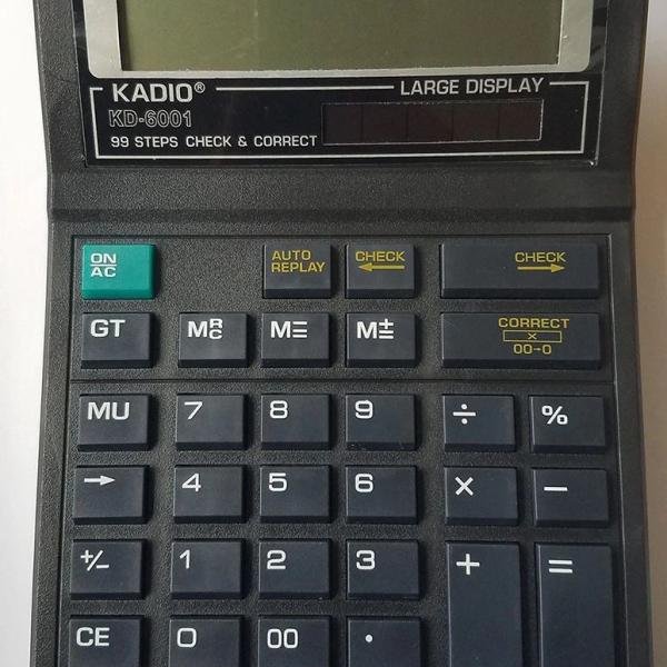 Kd-6001 Hesap Makinası