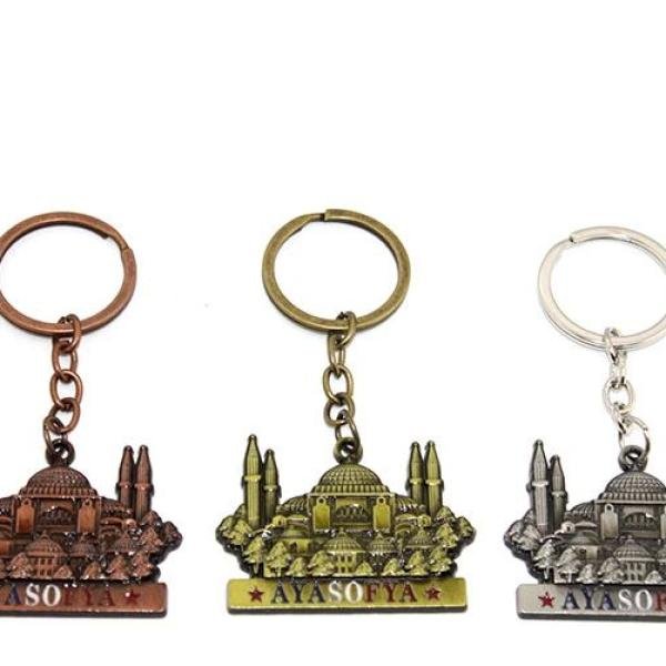 Metal Ayasofya Anahtarlık Alk2202