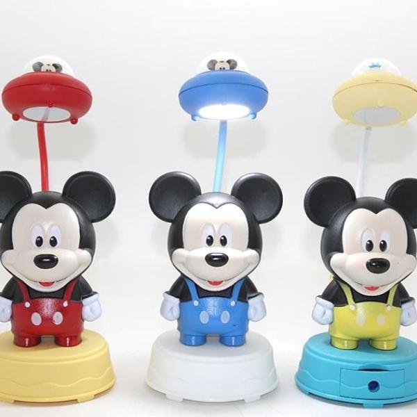 Mickey Mouse Masa Üstü Lamba Şarjlı Usb Alk2714