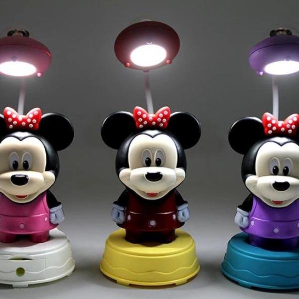 Mickey Mouse Masa Üstü Lamba Şarjlı Usb Alk2716
