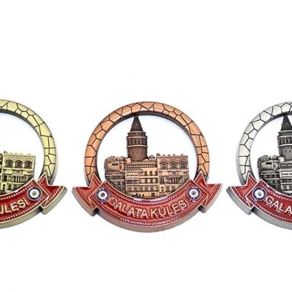 İstanbul Temalı Metal Magnet Alk3340