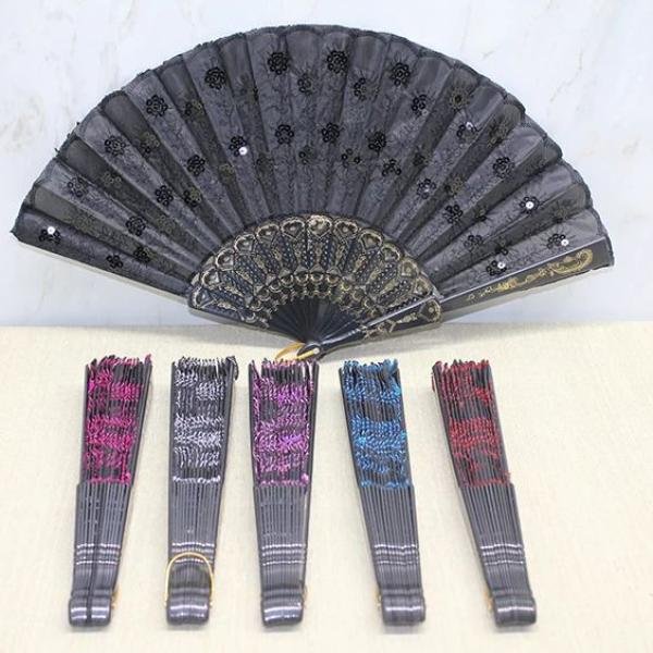 Plastik Pullu Yelpaze Alk3567