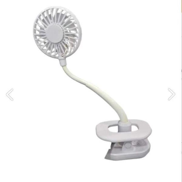 Portatif Işıklı Mini Klipsli Fan